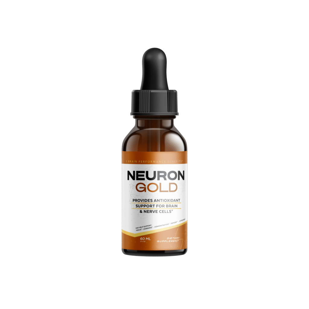 NeuronGold antioxidant dropper bottle